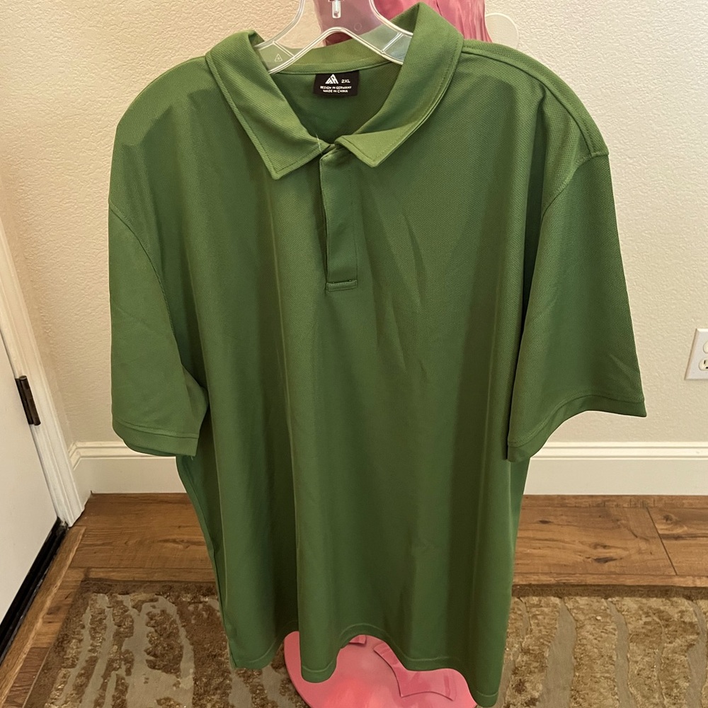 Zity| Men’s Green golf shirt. 2XL